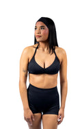 Black sports bra