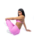 Bubblegum pink leggings